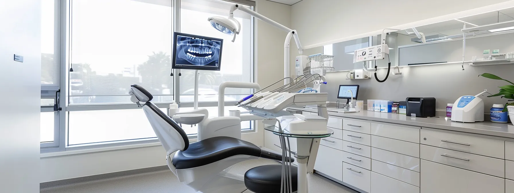 a dentist using advanced laser technology to perform a dental procedure at barry road dental.