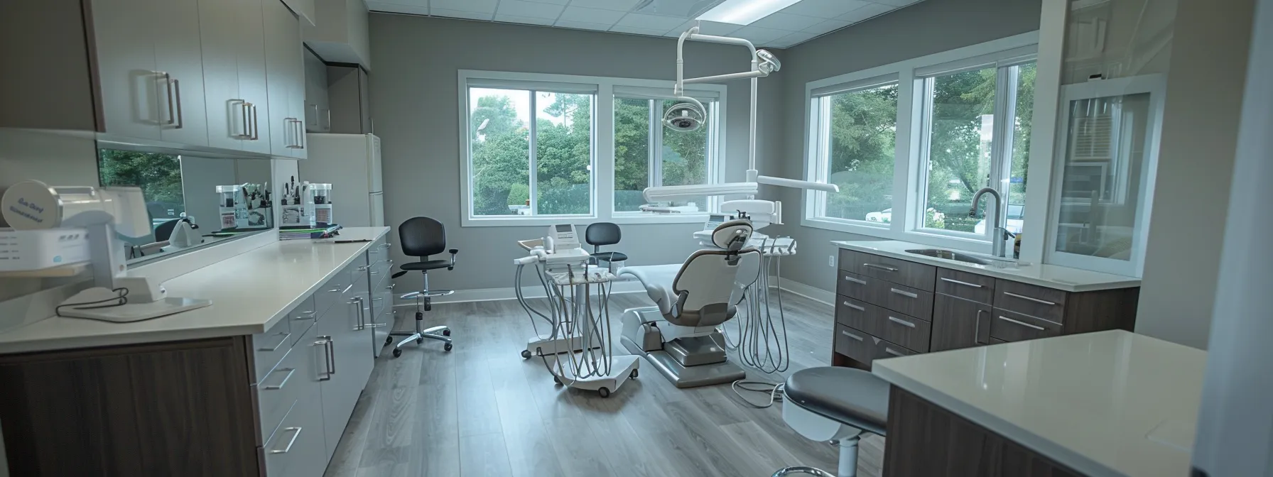 a modern dental office with advanced technology and a focus on patient care.